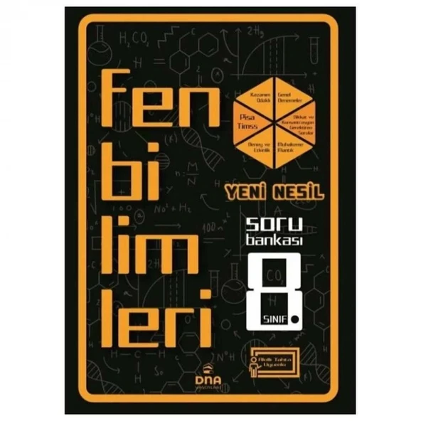 Dna 8.Sınıf Fen Bilimleri Yeni Nesil Soru Bankası ürün görseli 1