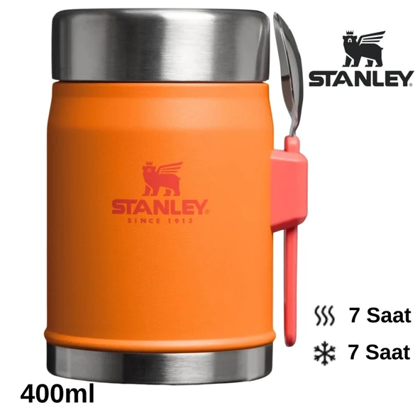 Stanley Classic Legendary Kaşıklı Yemek Termosu 0.4L Termos Kamp Matara ürün görseli 1