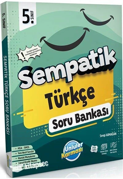 5.Sınıf Sempatik Türkçe Soru Bankası Ünlüler Karması ürün görseli 1