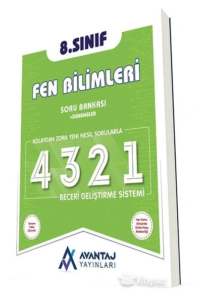 Avantaj 8.Sınıf Fen Bilimleri Soru Bankası ürün görseli 1