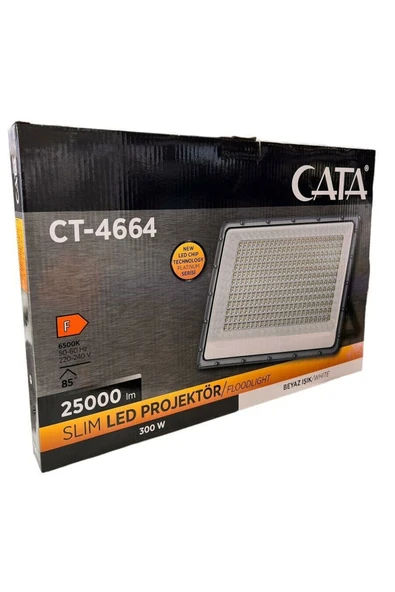 Cata CT-4664 300 WATT PLATINUM SMD LED PROJEKTÖR BEYAZ ürün görseli 1