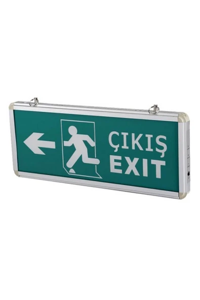 Cata 3W Exit Çıkış Armatürü LED 3 Saat Akülü CAT CT-9170 ürün görseli 1