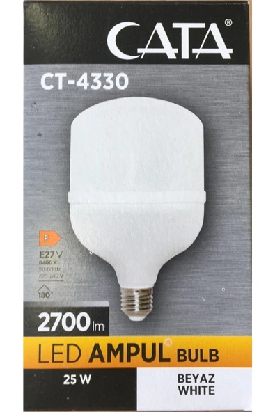 Cata 25 Watt Beyaz Işık Led Ampul (Ct 4330) ürün görseli 1