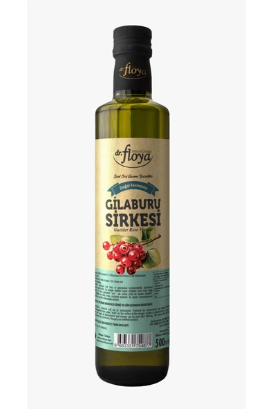 aleyna baharat Gilaburu Sirkesi Doğal Fermantasyon Guelder Rose Vinegar 500 Ml ürün görseli 1