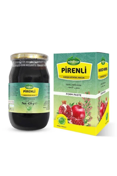 Mindivan Pirenli Nar Ekşili Karışık Bitkisel Macun 420 Gr ürün görseli 1