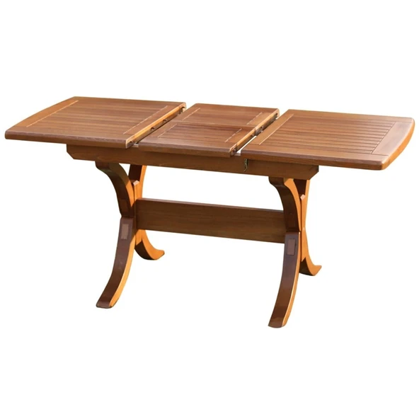 Bahçeme Side Uzayan Masa 90x180 +50 cm Uzama - Açılır Bahçe Balkon Mutfak Masası ürün görseli 1