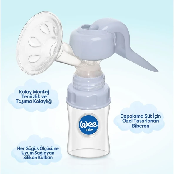 Wee Baby Manuel Göğüs Pompası - Resim 3