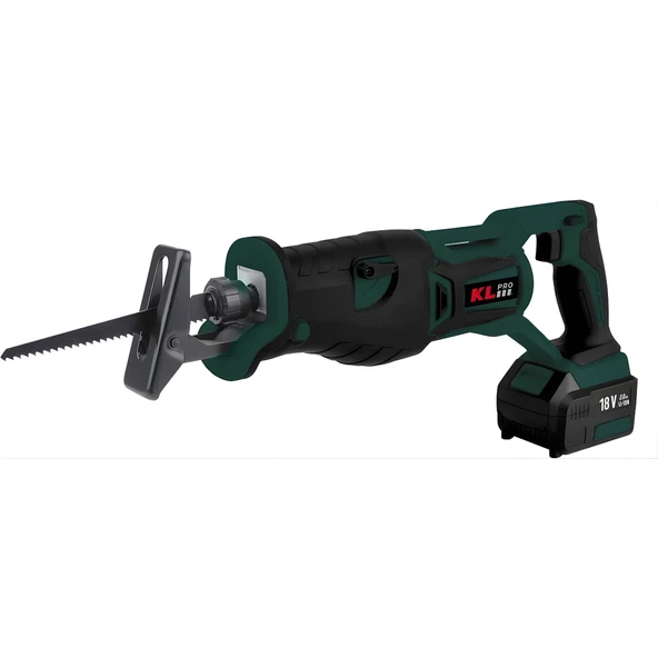 KLPro 18V 2.0 AH ŞARJLI TİLKİ KUYRUĞU TESTERE KÖMÜRSÜZ KLTKT18B-20 ürün görseli 1