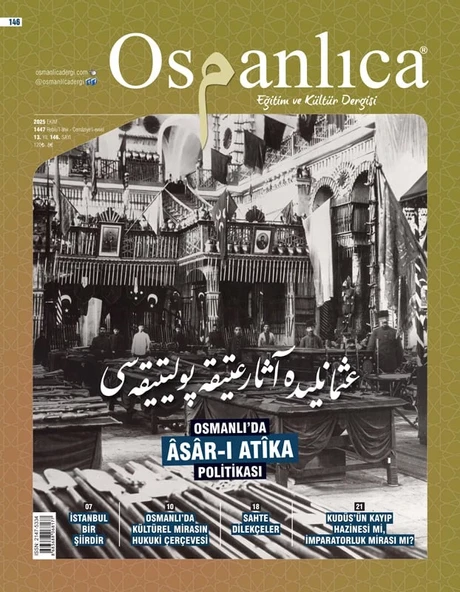 Ekim 2025 Osmanlıca Dergisi ürün görseli 1
