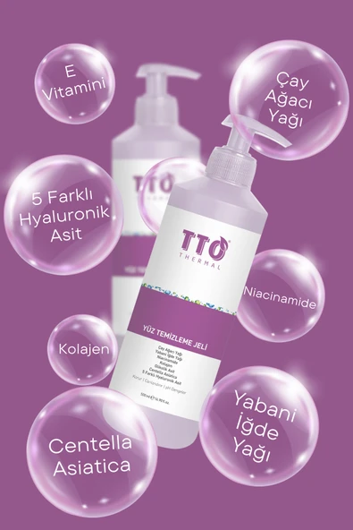 Yüz Temizleme Jeli 500 ml - Resim 3