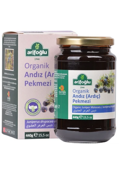 Arifoğlu Organik Andız Ardıç Pekmezi 440g ürün görseli 1