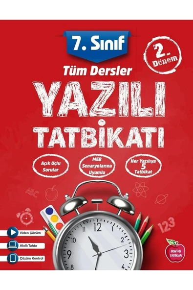 7.Sınıf Yazılı Tatbikatı 2.Dönem Tüm Dersler ürün görseli 1