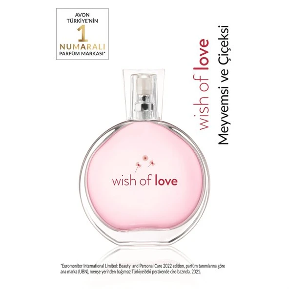 Wish of Love Kadın Parfüm EDT 50ml ürün görseli 1