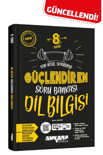 8. Sınıf Dil Bilgisi Güçlendiren Soru Bankası ürün görseli 1