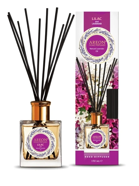 Areon Lavender Oil Lilac 150 Ml Bambu Çubuklu Oda Kokusu ürün görseli 1