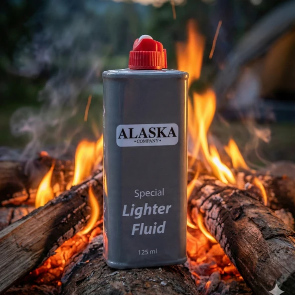 Alaska Special Lighter Fluid Çakmak Benzini - Resim 3