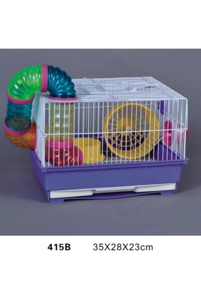Dayang Hamster Kafes Takım 35x28x23 Aksesuarlar Dahildir. ürün görseli 1