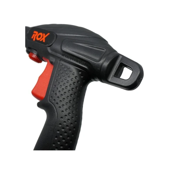 Rox Plastik Gövde Akış Ayarlı Hava Tabancası Kısa - Resim 3