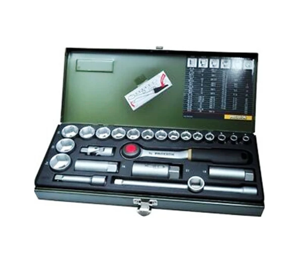 Proxxon 23110 3/8" Cırcır Kollu 24 Parçalı Lokma Takımı ürün görseli 1