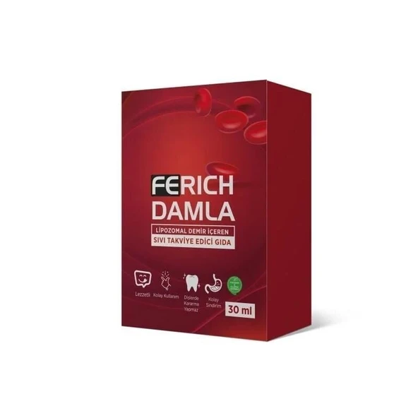 Ferich Lipozomal Demir Damla 30ml ürün görseli 1