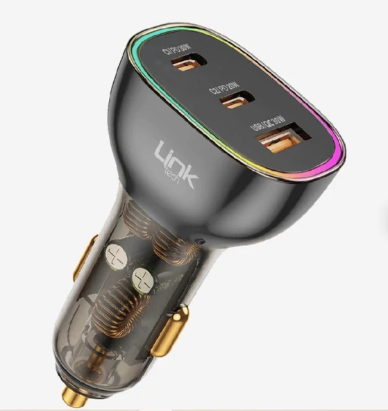 LinkTech C506 80 W Hızlı Araç Şarj Aleti - Resim 2