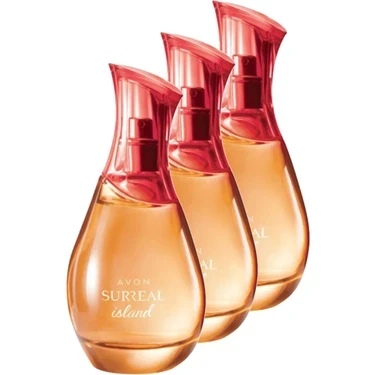 Avon SURREAL island 75 ml kadin parfum üçlü set ürün görseli 1