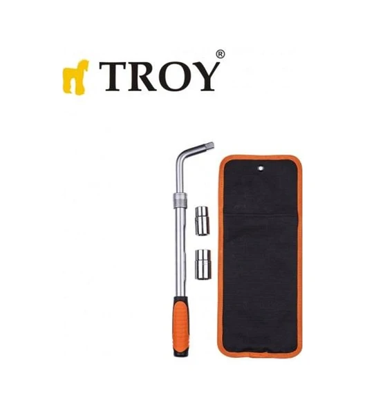 Troy 26138 Teleskopik Bijon Anahtarı Seti. 4 Parça ürün görseli 1