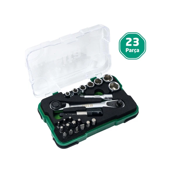 ELTA LOKMA ANAHTAR VE BİTS SET 23 PARÇA 1/4 ürün görseli 1