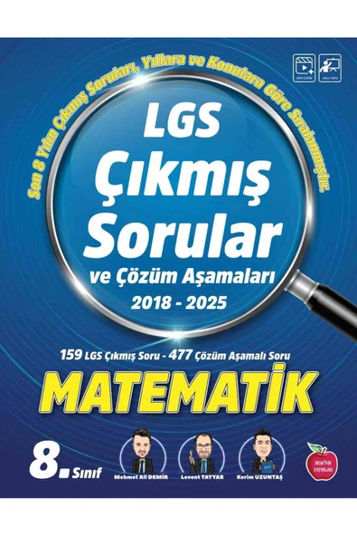 Newton Lgs Çıkmış Sorular Matematik Yeni 2018 - 2025 ürün görseli 1