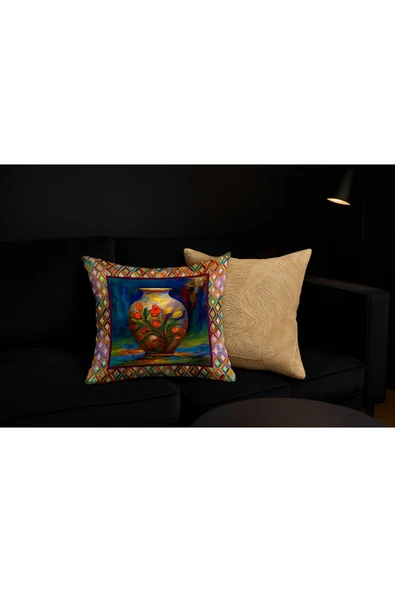 Tekli Kırlent Kılıfı , Dekoratif Kırlent , Şık Tasarımlı Kırlent, Showroom Kırlent ürün görseli 1