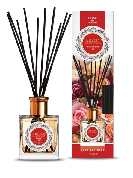 Areon Lavender Oil Rose 150 Ml Bambu Çubuklu Oda Kokusu ürün görseli 1