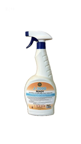J-3000 Ready Çok Amaçlı Hijyenik Genel Yüzey Temizleyici 750ML ürün görseli 1