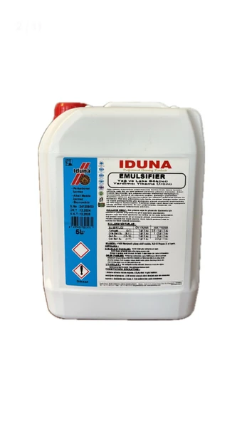 Emulsifier Yağ Ve Leke Sökücü Yardımcı Yıkama Ürünü 5L ürün görseli 1
