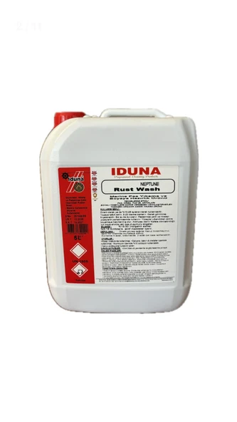 Iduna Neptune Rust Wash Marin Pas Yıkama Ve Boyaya Hazırlık Ürünü 5L ürün görseli 1
