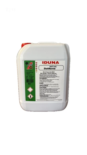 Iduna Neptune Dishmarine Deniz Suyunda Etkili Elle Bulaşık Yıkama Deterjanı 5L ürün görseli 1