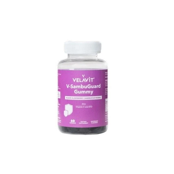 Velavit V-SambuGuard Gummy 60 Gummies ürün görseli 1