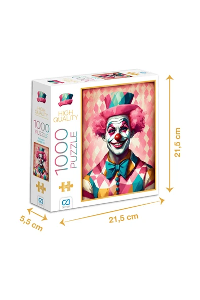 Ca Games 1000 Parça Palyaço Puzzle 7052 - Resim 2