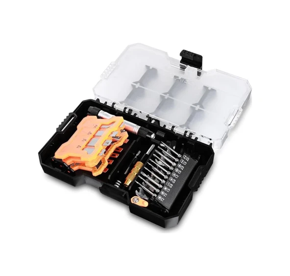 Jakemy Jm-8158 Çok Fonksiyonlu Dıy Tool Tornavida Seti 35 Parça ürün görseli 1