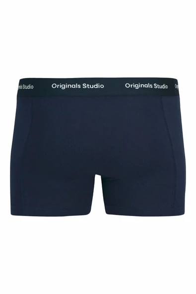 Jack Jones Vesterbro Solıd 3 Lü Paket Erkek Boxer 12272945 - Resim 7