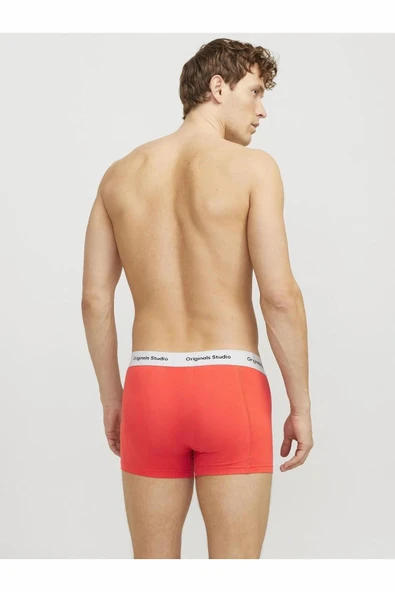 Jack Jones Vesterbro Solıd 3 Lü Paket Erkek Boxer 12272945 - Resim 4