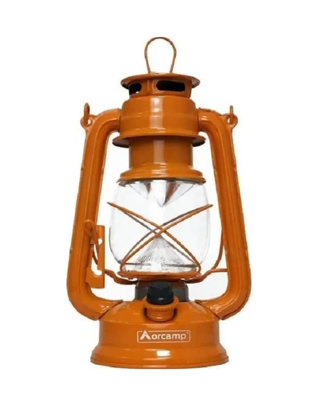 Orcamp Retro Led Pilli Kamp Feneri Out-4210 Turuncu ürün görseli 1