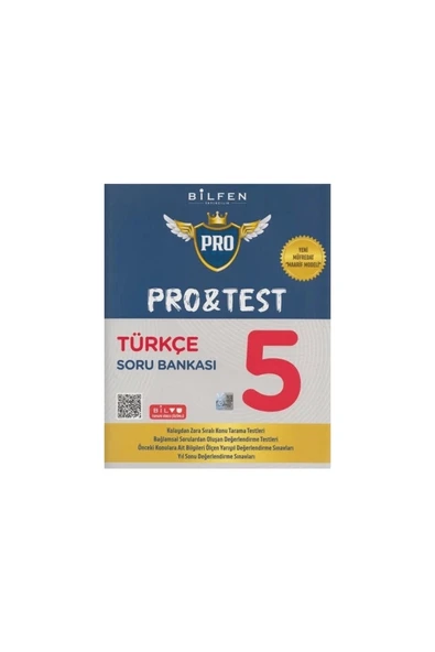 5.sınıf Türkçe Pro Test Soru Bankası (YENİ MÜFREDAT) ürün görseli 1