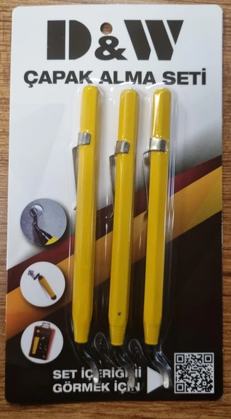 DW 3 PARÇA SABİT BIÇAKLI ÇAPAK ALMA DWZ3801052 ürün görseli 1