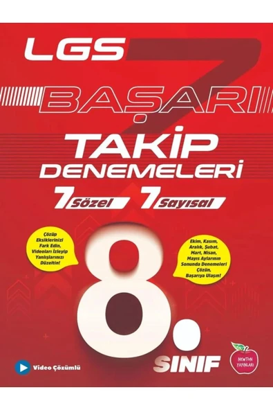 LGS BAŞARI TAKİP DENEME ( 7 Sayısal 7 Sözel) ürün görseli 1