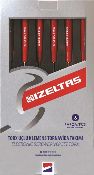 İZELTAŞ TORNAVİDA KLEMENS TORX 6 LI ürün görseli 1