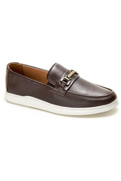 Pierre Cardin 191074 Kahverengi Erkek Loafer Günlük Deri Ayakkabı ürün görseli 1