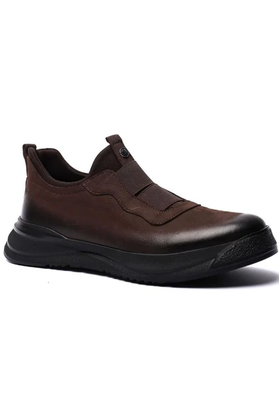 Pierre Cardin 61001 Kahverengi Nubuk Eva Taban Erkek Ayakkabı ürün görseli 1