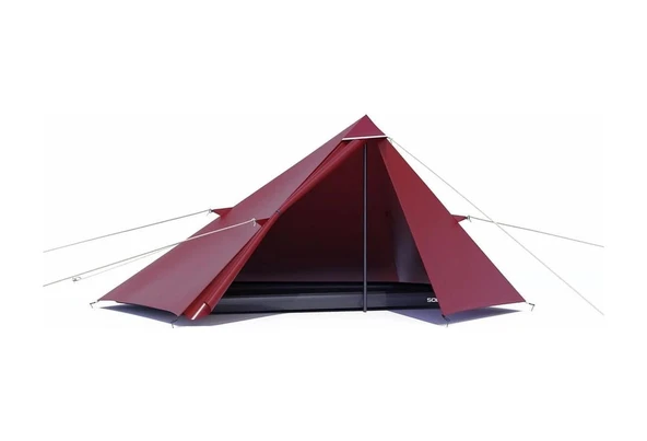 Orcamp Solo 2 Trekking Çadır Out-3210 Bordo - Resim 2