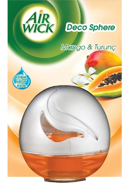 Air Wick Decosphere Mango ve Turunç Oda Kokusu 75 ml ürün görseli 1