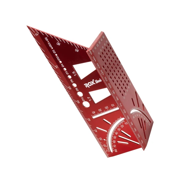 Rox Wood 0092 Alüminyum 3d Açılı Gönye İşaretleme 150 Mm ürün görseli 1